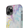 Colorful Marble Tough Phone Case - Durable and Stylish Protection