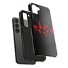 Bold Red Flames Tough Phone Case - Durable Protection for Adventurers