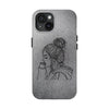 Stylish Tough Phone Cases with Artful Line Drawing - Perfect Gift for Teens and Young Adults