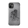 Stylish Tough Phone Cases with Artful Line Drawing - Perfect Gift for Teens and Young Adults