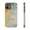 Artistic Marble Tough Phone Case - Stylish and Durable Protection