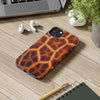 Animal Print Tough Phone Case - Giraffe Inspired Design