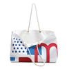 Vibrant Geometric Weekender Bag - Stylish Travel Tote for Adventures