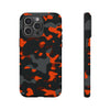 Tough Cases: Bold Camo Pattern Phone Case - Durable & Stylish for Adventure Lovers