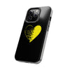 Bold Heart Tough Phone Case - Durable & Stylish Protection for Your Device