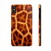 Animal Print Tough Phone Case - Giraffe Inspired Design