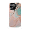 Artistic Marble Tough Phone Case - Stylish & Durable Protection