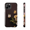 Elegant Floral Tough Phone Case - Chic Protection for Your Device