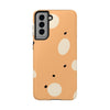 Abstract Polka Dot Tough Phone Case - Durable Protective Cover for Stylish Communication