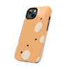 Abstract Polka Dot Tough Phone Case - Durable Protective Cover for Stylish Communication