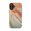 Artistic Tough Phone Cases – Colorful Abstract Marble Design