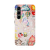 Colorful Kids’ Phone Case – Cute Cartoon Design with Balloons and Animals