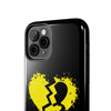 Broken Heart Tough Phone Case - Durable Design for Trendsetters