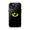 Mystic Eye Tough Phone Case - Durable Black Protector for Trendsetters