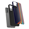 Retro Rainbow Tough Phone Case - Durable Protection for Your Device