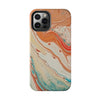 Artistic Tough Phone Cases – Colorful Abstract Marble Design