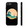 Tough Phone Case - Serene Sailing Sunset Design