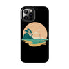 Tough Phone Case - Serene Sailing Sunset Design