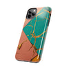 Stylish Tough Phone Cases with Elegant Geometric Design