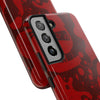 Bold Red Abstract Tough Phone Case - Durable & Unique Protection