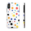 Colorful Polka Dot Tough Phone Case - Durable & Stylish for Everyday Use