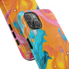 Vibrant Abstract Tough Phone Case | Colorful Protective Cover for Trendsetters