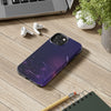 Cosmic Glow Tough Phone Case - Stylish Protection for Tech Lovers