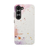 Artistic Tough Phone Cases - Vibrant Watercolor Splash Design