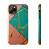 Stylish Tough Phone Cases with Elegant Geometric Design