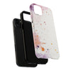 Artistic Tough Phone Cases - Vibrant Watercolor Splash Design