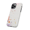 Artistic Tough Phone Cases - Vibrant Watercolor Splash Design