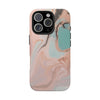 Artistic Marble Tough Phone Case - Stylish & Durable Protection