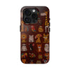 Colorful Animal-Inspired Tough Phone Case - Durable Protection for Animal Lovers