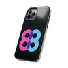 Bold Number 88 Tough Phone Case - Durable Protection with Vibrant Design