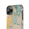 Artistic Marble Tough Phone Case - Stylish and Durable Protection