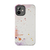 Artistic Tough Phone Cases - Vibrant Watercolor Splash Design