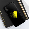 Bold Heart Tough Phone Case - Durable & Stylish Protection for Your Device