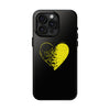 Bold Heart Tough Phone Case - Durable & Stylish Protection for Your Device