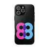 Bold Number 88 Tough Phone Case - Durable Protection with Vibrant Design