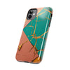 Stylish Tough Phone Cases with Elegant Geometric Design