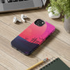 Vibrant Landscape Tough Phone Case - Sunset Design for Adventurers