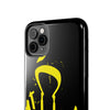 Tough Phone Cases - Durable Protection with Edgy Yellow Design