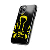 Tough Phone Cases - Durable Protection with Edgy Yellow Design