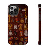 Colorful Animal-Inspired Tough Phone Case - Durable Protection for Animal Lovers