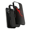 Stylish Tough Phone Case with Lightning Design - Durable Protection for Adventurers