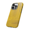 Phone Case Yellow Sculpture Artwork