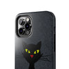 Halloween Black Cat Tough Phone Case