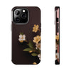 Elegant Floral Tough Phone Case - Chic Protection for Your Device