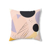 Modern Geometric Accent Pillow - Abstract Design for Cozy Living Spaces