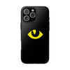 Mystic Eye Tough Phone Case - Durable Black Protector for Trendsetters